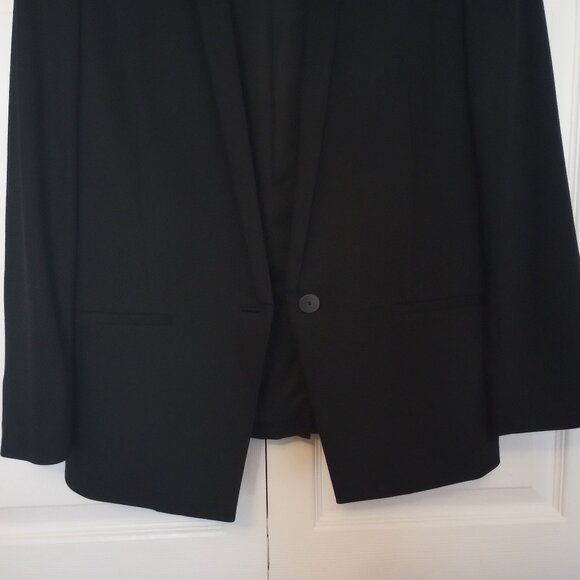 Designer Helmut Lang Black Wool Blazer sz 4 - Picture 4 of 13